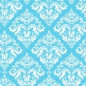 400 Hojas papel seda estampado damasco color azul pastel 62 x 86 cm